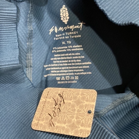 Free People Movement Textured Free Throw Legging in Coastline XL - Picture 11 of 11